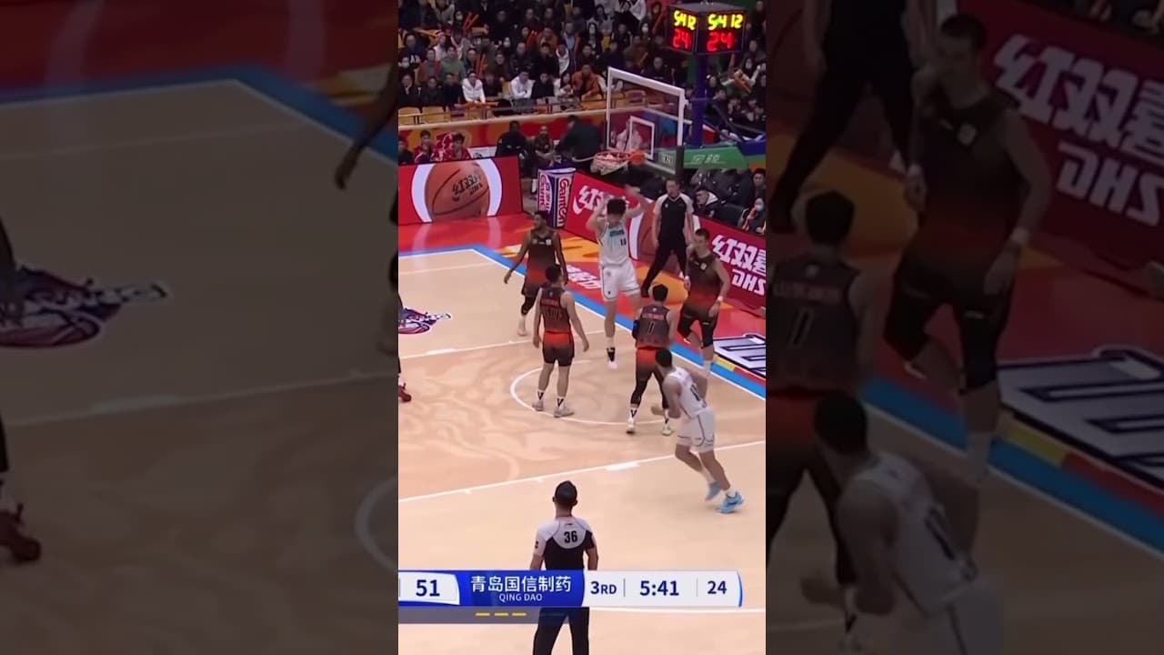 🔥Yang Hansens 2024/25 CBA Highlights - Chinese center goes to Trail Blazers|NBA Draft